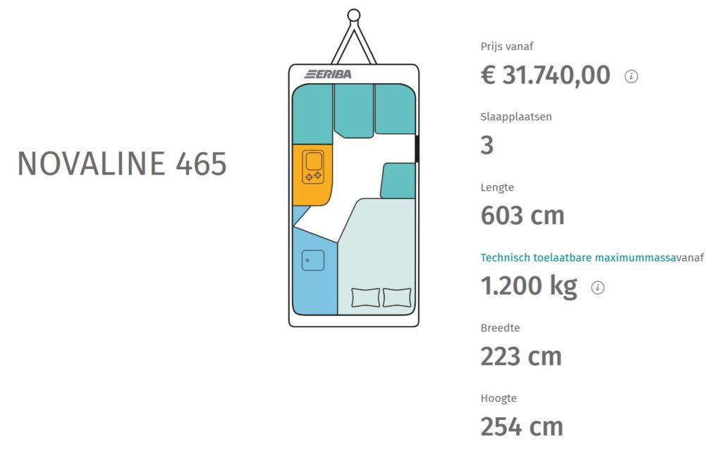 Eriba Novaline 465