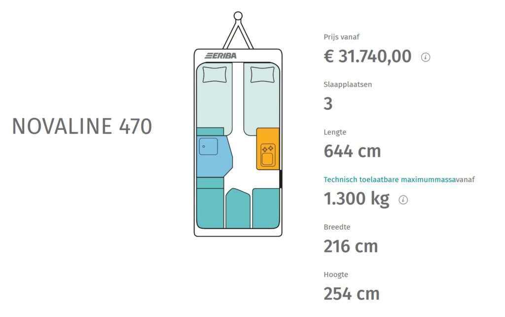 Eriba Novaline 470