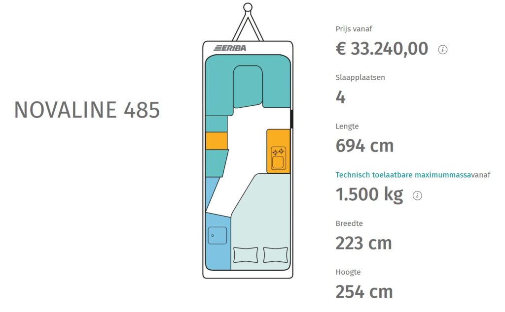 Eriba Novaline 485